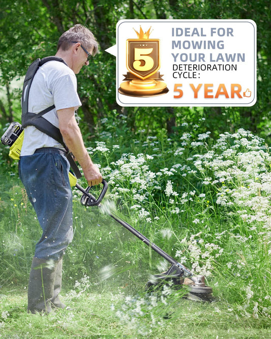 CNDRLEF 8-Pack 0.065-Inch Weed Wacker String Trimmer Line, 11FT Automatic Feed, Compatible with Ryobi ONE+ AC14RL3A 18V 24V 40V Trimmers