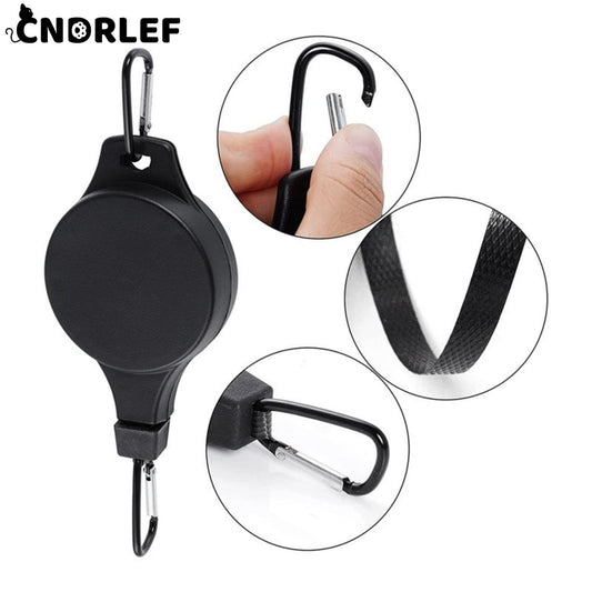 CNDRLEF 4-Pack Retractable Plant Hangers with Pulley, 2 Black & 2 White, 35.4 Inch Adjustable Height Heavy Duty Hooks for Hanging Plants, Baskets, Bird Feeders