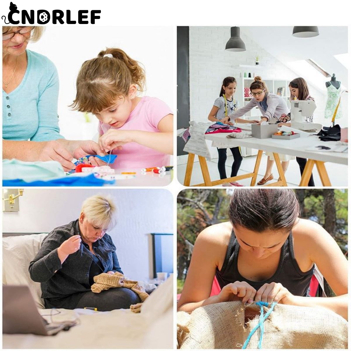 CNDRLEF 172 pcs Small Travel Sewing Kit for Beginners, Adults & Kids – Portable Sewing Supplies with Needles, Thread, Scissors, Measuring Tape & More – Clothing Repair Kit for Home, Emergency & DIY U