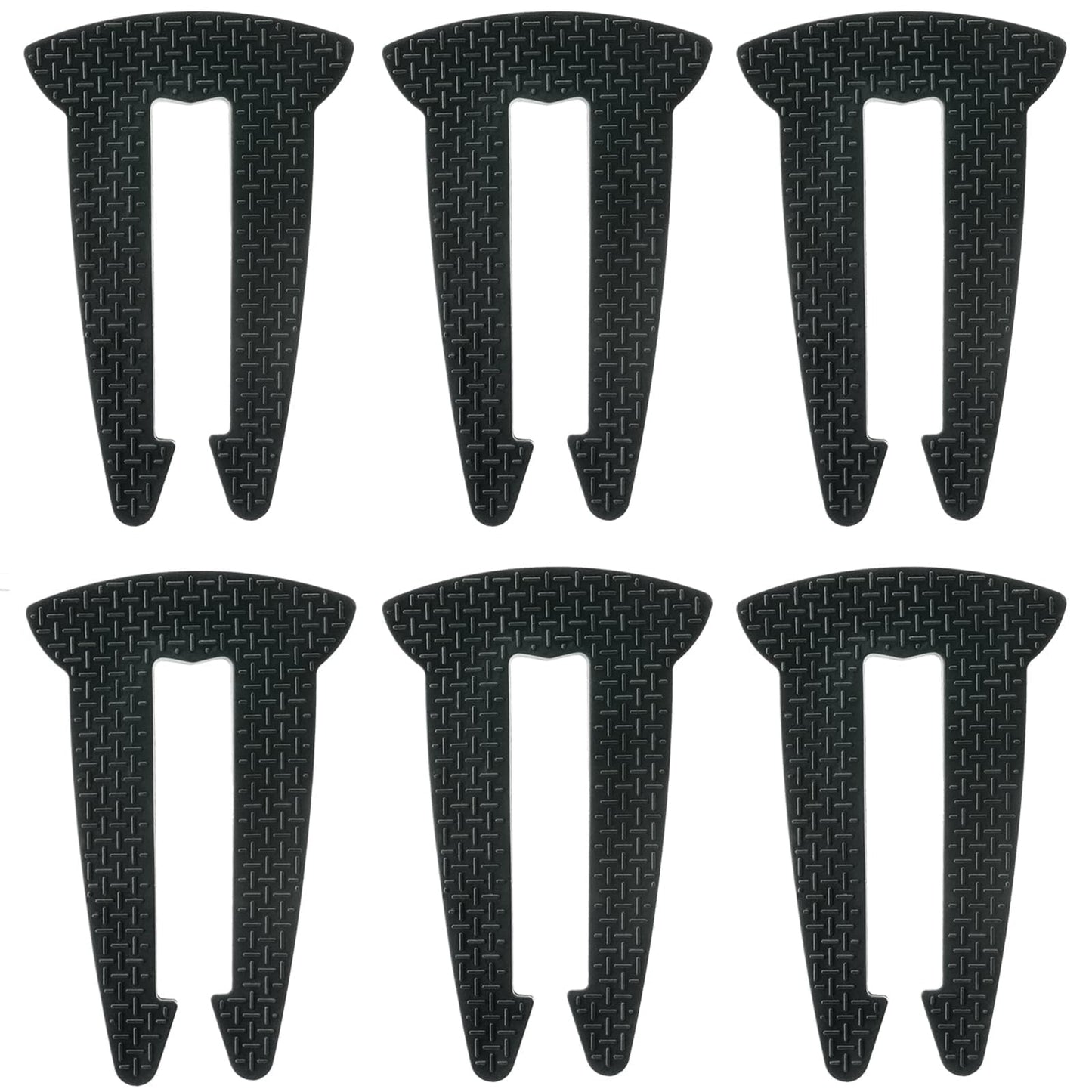 CNDRLEF 6-Pack Gas Stove Knob Locks for Child Safety, Tool-Free Silicone Oven Knob Covers, Heat-Resistant Baby Proofing Stove Locks, Prevent Accidental Touch (Black)